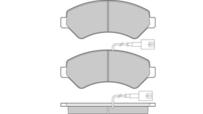 Placute frana fata Peugeot Boxer Bus, 09.2005-, marca SRLine S70-0186