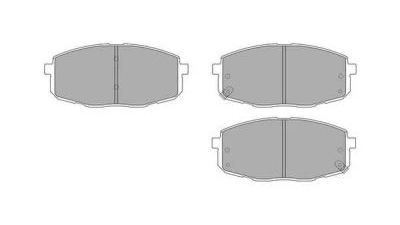 Placute frana fata Hyundai I30 (Fd), 10.2007-11.2011, marca SRLine S70-0188