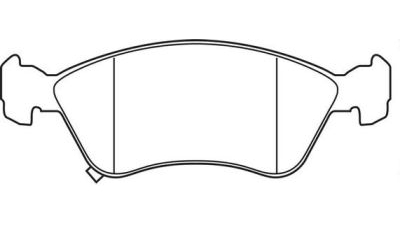 Placute frana fata Toyota Avensis (T22), 09.1997-02.2003, marca SRLine S70-0207
