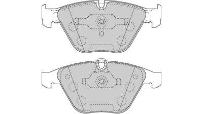 Placute frana fata Bmw Seria 1 Cupe (E82), 10.2006-10.2013, marca SRLine S70-0212