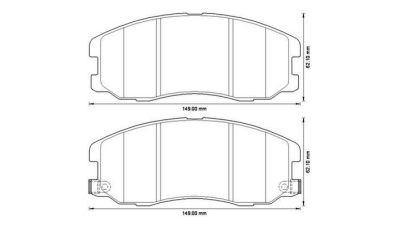 Placute frana fata Chevrolet Captiva (C100, C140), 06.2006-, marca SRLine S70-0240