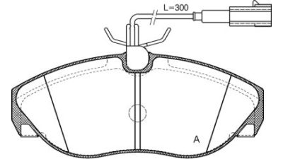 Placute frana fata Peugeot Boxer Bus (230p), 03.1994-04.2002, marca SRLine S70-0243