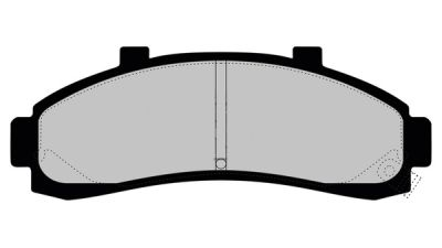Placute frana fata Ford Explorer (U2), 09.1994-12.2001, marca SRLine S70-0248