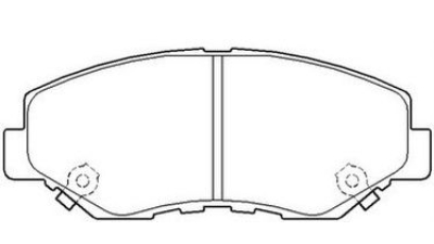 Placute frana fata Honda Cr-V 2 (Rd), 09.2001-12.2006, marca SRLine S70-0261