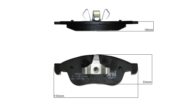 Placute frana fata Renault Captur, 06.2013-, marca SRLine S70-0270