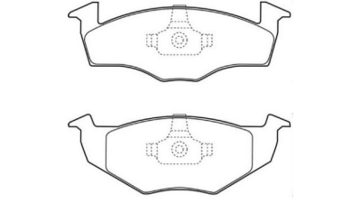 Placute frana fata Seat Cordoba Vario (6k5), 08.1996-12.2002, marca SRLine S70-0294