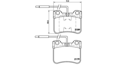 Placute frana fata Peugeot 106 2 (1), 04.1996-05.2005, marca SRLine S70-0308