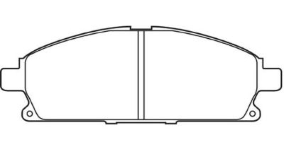 Placute frana fata Nissan Pathfinder (R50), 09.1995-07.2005, marca SRLine S70-0340