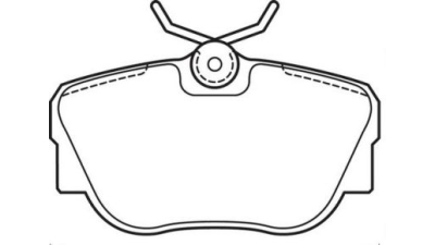 Placute frana fata Bmw Seria 3 Cabriolet (E30), 12.1985-10.1993, marca SRLine S70-0394