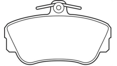 Placute frana fata Volvo 480 E, 04.1986-07.1996, marca SRLine S70-0403