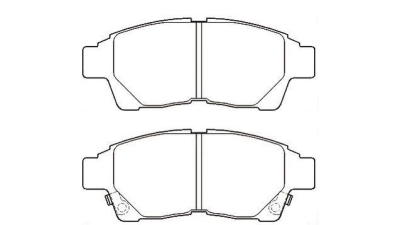 Placute frana fata Toyota Corolla (E11), 04.1997-06.2002, marca SRLine S70-0415