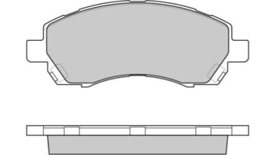 Placute frana fata Subaru Impreza Combi (Gf), 08.1992-12.2000, marca SRLine S70-0424
