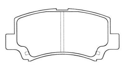 Placute frana fata Suzuki Wagon R+ (Em), 10.1997-10.2000, marca SRLine S70-0429