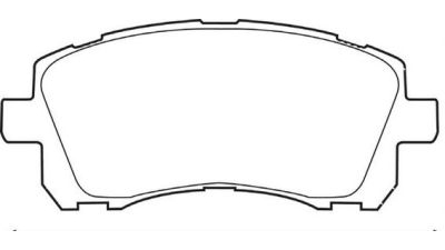 Placute frana fata Subaru Impreza Combi (Gf), 08.1992-12.2000, marca SRLine S70-0469