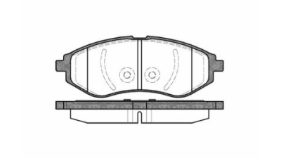 Placute frana fata Chevrolet Aveo Hatchback (T250, T255), 01.2007-, marca SRLine S70-0473