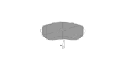 Placute frana fata Mazda Cx-7 (Er), 06.2006-12.2014, marca SRLine S70-0494