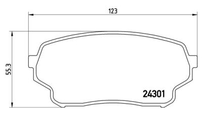 Placute frana fata Suzuki Grand Vitara 1 (Ft), 03.1998-08.2006, marca SRLine S70-0526