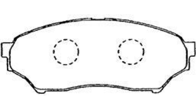 Placute frana fata Mitsubishi Pajero Pinin (H6W, H7W), 03.1999-06.2007, marca SRLine S70-0530
