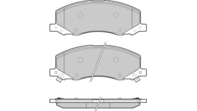 Placute frana fata Opel Insignia, 07.2008-, marca SRLine S70-0588