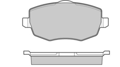 Placute frana fata Lancia Ypsilon (843), 10.2003-12.2011, marca SRLine S70-0590