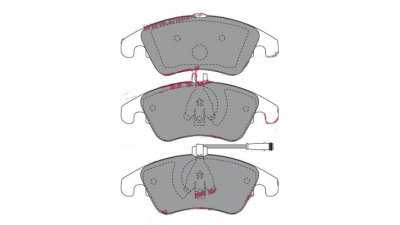 Placute frana fata Mercedes C Class (W204), 01.2007-01.2014, marca SRLine S70-0630