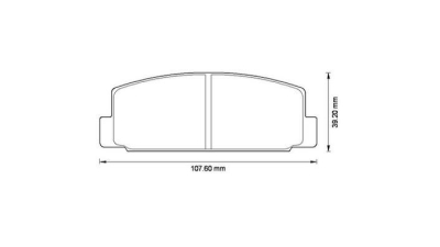 Placute frana spate Mazda 323 F 6 (Bj), 09.1998-05.2004, marca SRLine S70-1105