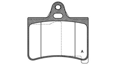 Placute frana spate Citroen C5 1 (Dc), 03.2001-03.2005, marca SRLine S70-1123