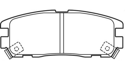 Placute frana spate Opel Frontera A (5Mwl4), 03.1992-10.1998, marca SRLine S70-1162