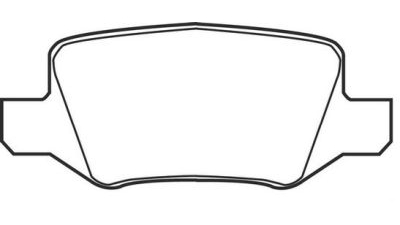 Placute frana spate Mercedes Clasa A (W168), 07.1997-08.2004, marca SRLine S70-1234