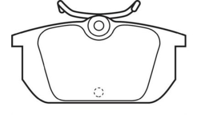 Placute frana spate Alfa Romeo 156 (932), 09.1997-09.2005, marca SRLine S70-1238