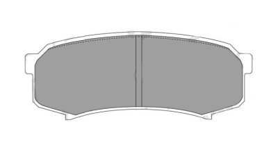 Placute frana spate Toyota Land Cruiser 80 (J8), 01.1990-02.1998, marca SRLine S70-1368