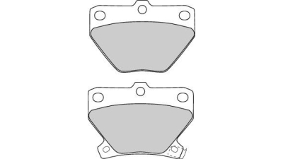 Placute frana spate Toyota Yaris (Scp1, Nlp1, Ncp1), 01.1999-12.2005, marca SRLine S70-1433