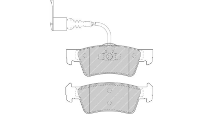 Placute frana spate Volkswagen Transporter 5 Van (7ha, 7hh, 7ea, 7eh), 04.2003-08.2015, marca SRLine S70-1441