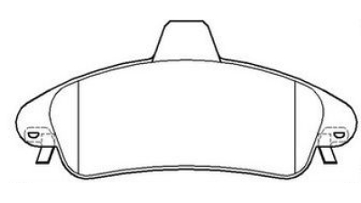 Placute frana spate Ford Cougar (Ec), 08.1998-12.2001, marca SRLine S70-1486