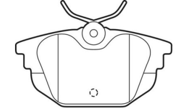 Placute frana spate Alfa Romeo 145 (930), 07.1994-01.2001, marca SRLine S70-1522