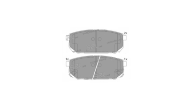 Placute frana spate Kia Sorento 1 (Jc), 08.2002-, marca SRLine S70-1525