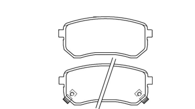 Placute frana spate Hyundai I10 (Pa), 10.2007-02.2016, marca SRLine S70-1541