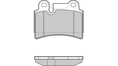 Placute frana spate Volkswagen Touareg (7la, 7l6, 7l7), 10.2002-05.2010, marca SRLine S70-1576