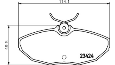 Placute frana spate Jaguar S-Type (Ccx), 01.1999-12.2008, marca SRLine S70-1606
