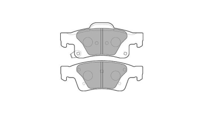 Placute frana spate Jeep Grand Cherokee 4 (Wk, Wk2), 06.2010-, marca SRLine S70-1623
