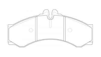Placute frana fata Volkswagen Lt 28-46 2 Platform / Chassis (2dc, 2df, 2dg, 2dl, 2dm), 04.1996-07.2006, marca SRLine S70-2022