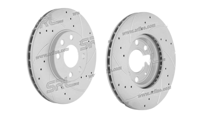 Set discuri frana fata Opel Astra F Van (55), 10.1991-01.1999, marca SRLine S71-0027S