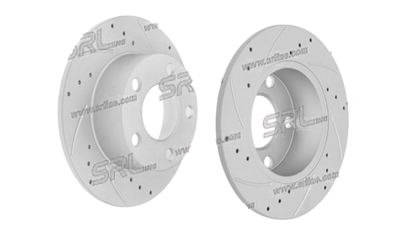 Set discuri frana spate Skoda Superb (3u4), 12.2001-03.2008, marca SRLine S71-1003S