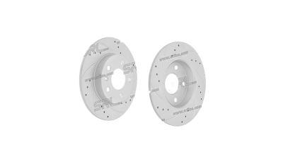 Set discuri frana spate Opel Astra F Classic Hatchback, 01.1998-08.2002, marca SRLine S71-1024S