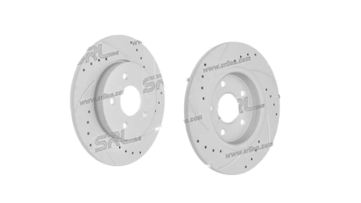 Set discuri frana spate Ford Mondeo 3 (B5y), 10.2000-03.2007, marca SRLine S71-1098S