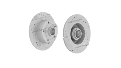 Set discuri frana spate Audi A4 (8d2, B5), 11.1994-09.2001, marca SRLine S71-1110S
