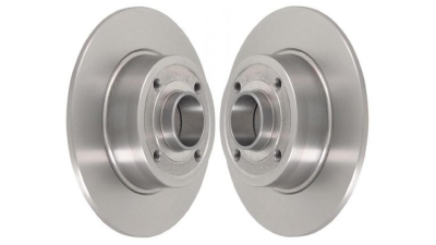 Set discuri frana spate Renault Clio 3 (Br0/1, Cr0/1), 01.2005-, marca SRLine S71-9003B