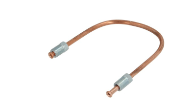 Conducta frana cupru cu niplu  diametru 4,75 mm, filet exterior plin, Grosime perete 0,9 mm, filet M10x1/M10x1, lungime 250 mm