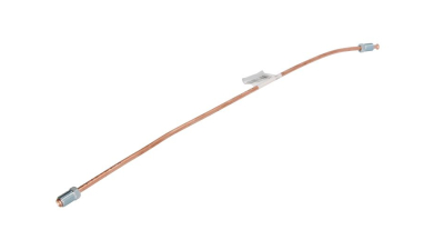 Conducta frana cupru cu niplu  diametru 4,75 mm, filet exterior plin, Grosime perete 0,9 mm, filet M10x1/M10x1, lungime 450 mm