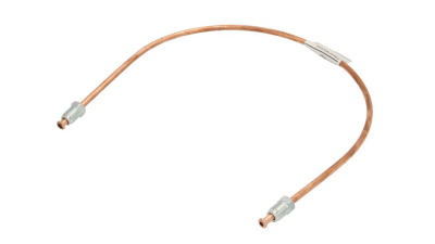 Conducta frana cupru cu niplu  diametru 4,75 mm, filet exterior, Grosime perete 0,9 mm, filet M10x1/M10x1, lungime 500 mm